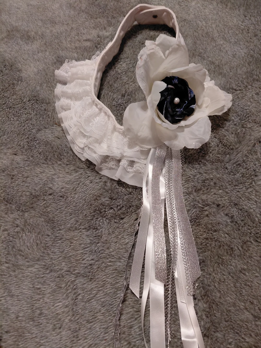 ELEGANT & UNIQUE Upcycled Jean Jabot